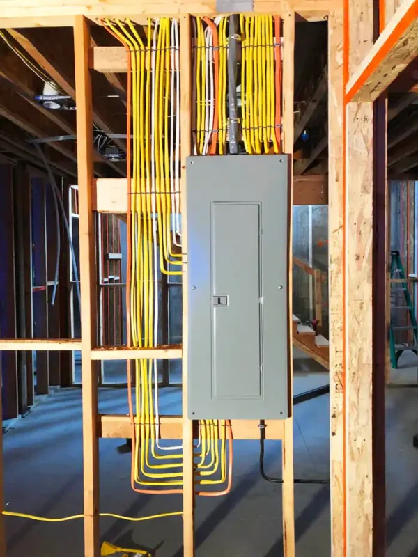 Imagen Representativa de instalaciones eléctricas residenciales.
